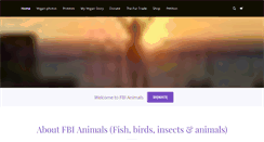 Desktop Screenshot of fbianimals.com